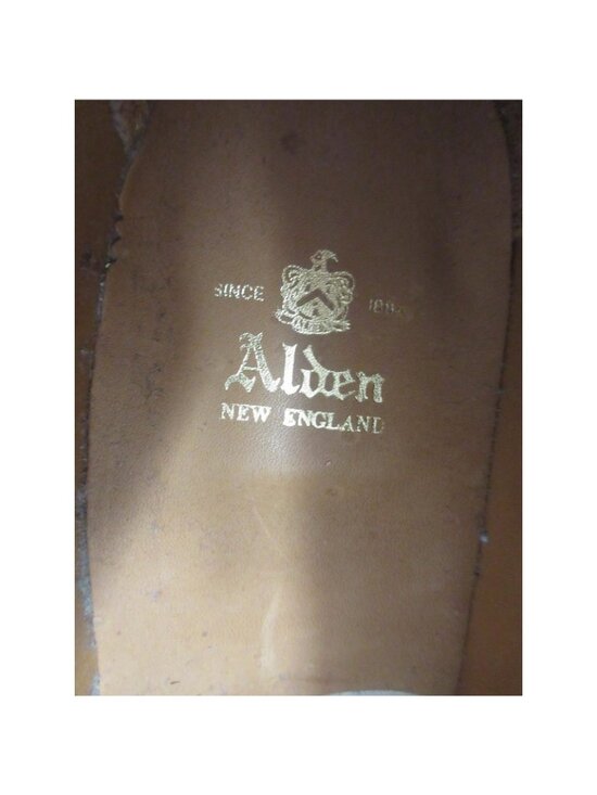 Alden Shoes 11.5 D Red Tassel Loafer Leather 663 Goodyear Welt USA main image 2